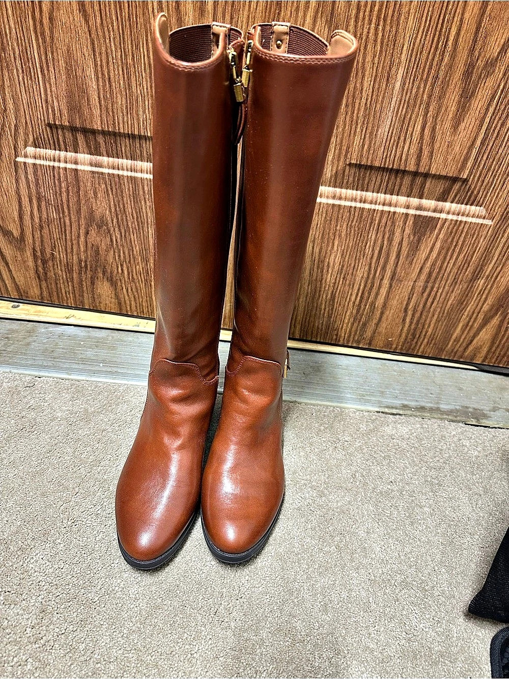 Sam & Libby Riding Boot Brown Over-the-Knee Boots size 6.5